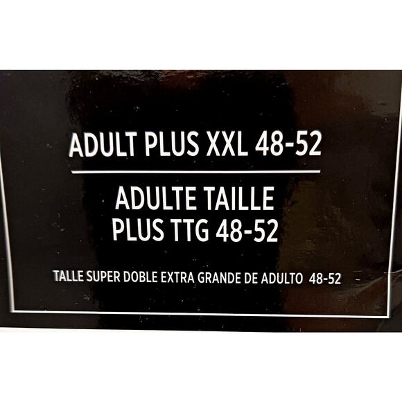 Halloween Day of the Dead Costume Adult Plus Sz XXL 48-52 BLACK Jacket 3 PIECES - Picture 12 of 13